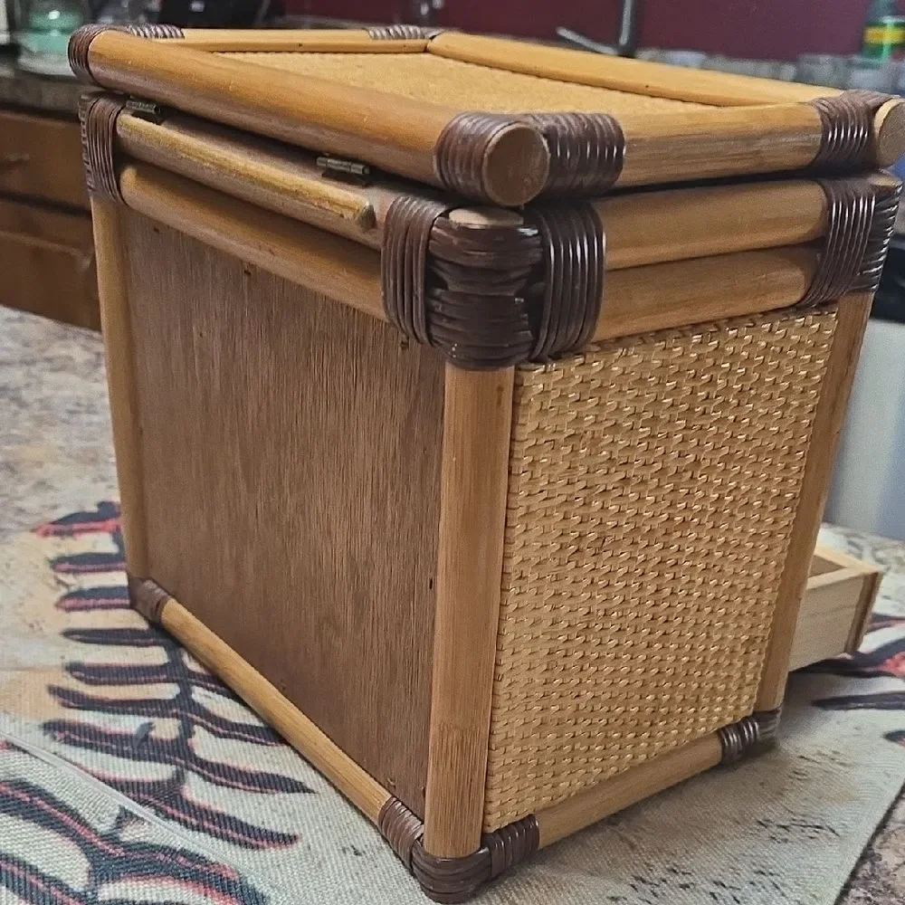 Bamboo vintage woven